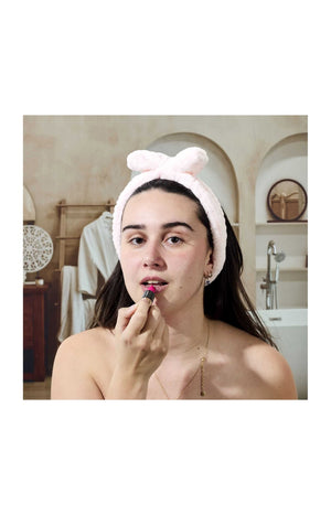 Serviette microfibre & bandeau - Cheveux - Coloris aléatoire