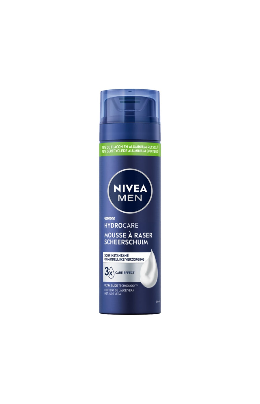 Mousse à raser - Protect & Care - Aloe vera - Homme - 200 ml