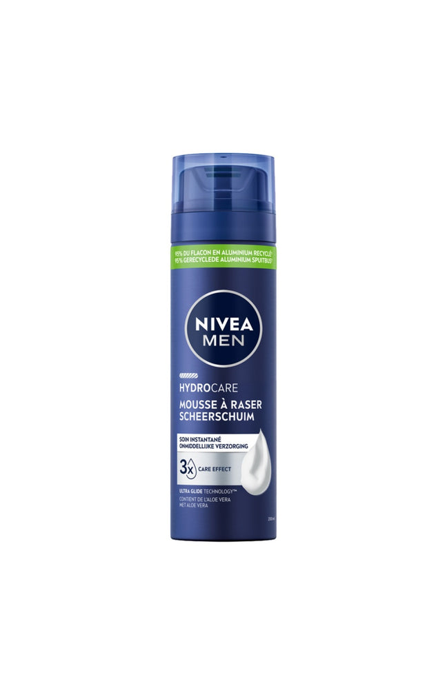 Mousses à raser - Protect & Care - Aloe vera - Homme - 2 x 200 ml