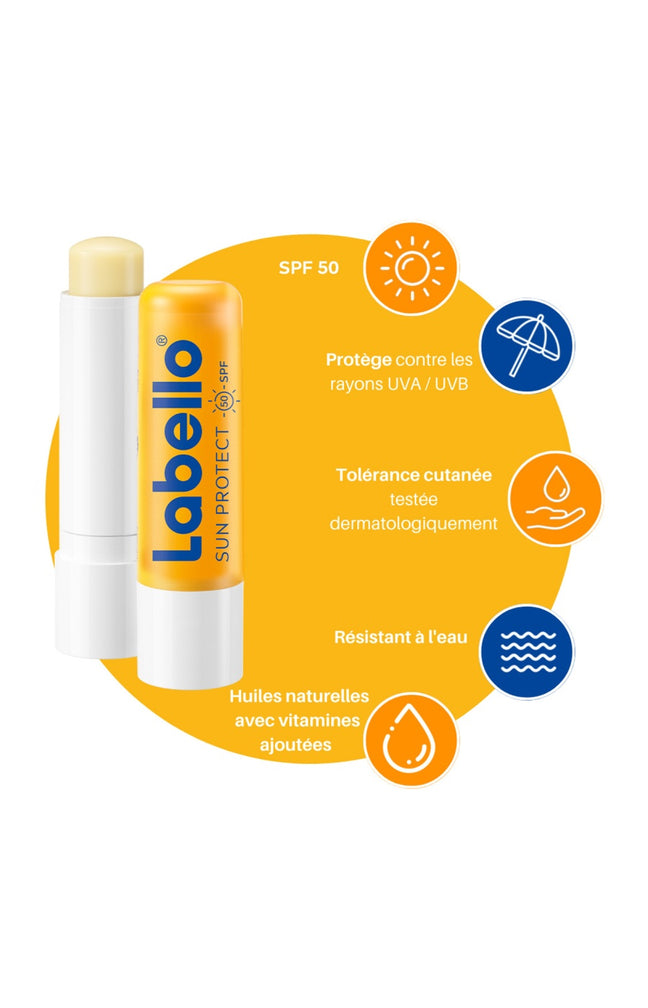 Baumes à lèvres SPF 50 - Sun Protect - Beurre de karité - 2 x 4,8 g