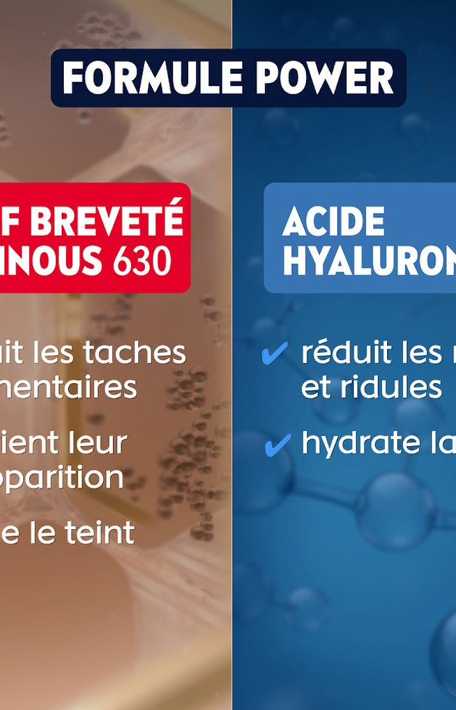 Sérum anti-âge & anti-tâches - Anti Age Power - Acide hyaluronique - Visage - Homme - 30 ml
