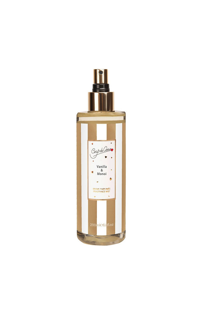 Brume parfumée Vanilla & monoï - Floral gourmand - 200 ml