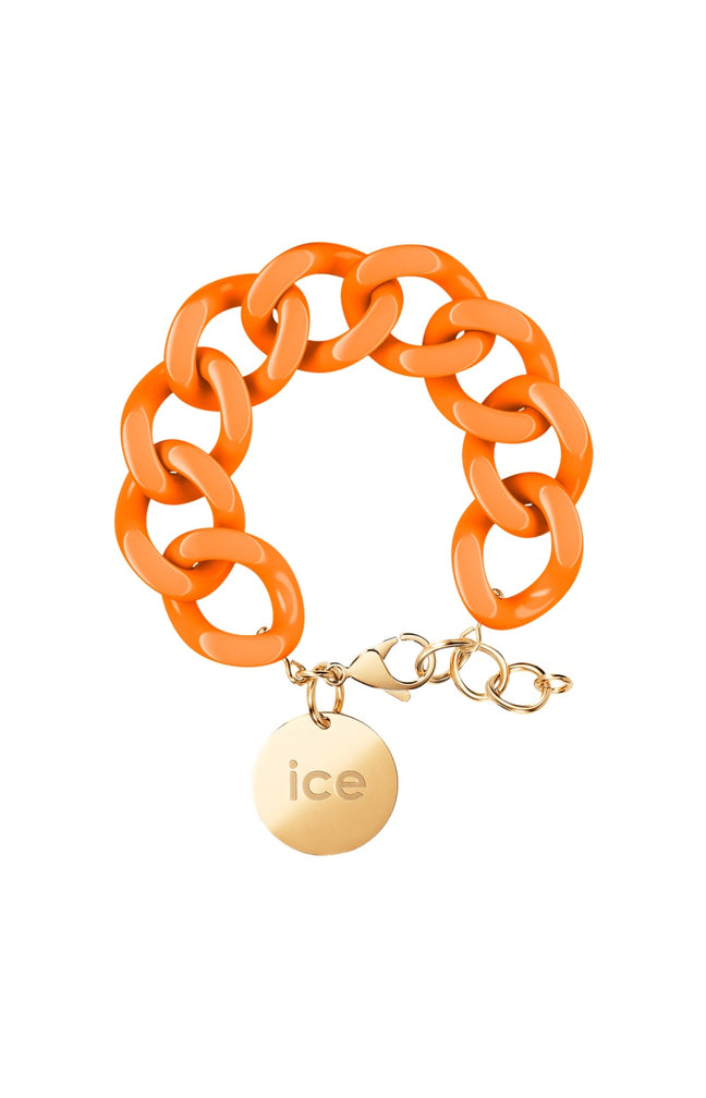 Bracelet chaîne - Flashy Orange