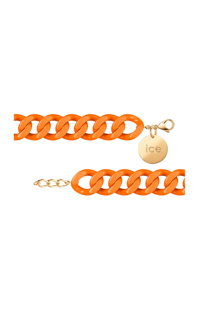 Bracelet chaîne - Flashy Orange