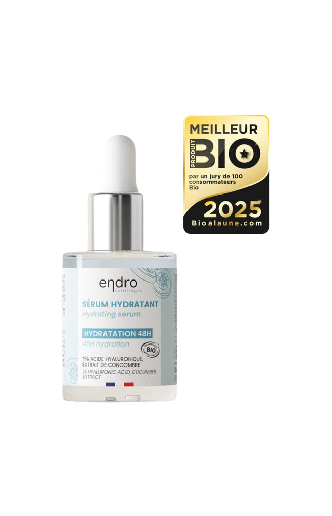 Sérum hydratant bio - Acide hyaluronique 1 % - Visage - 30 ml