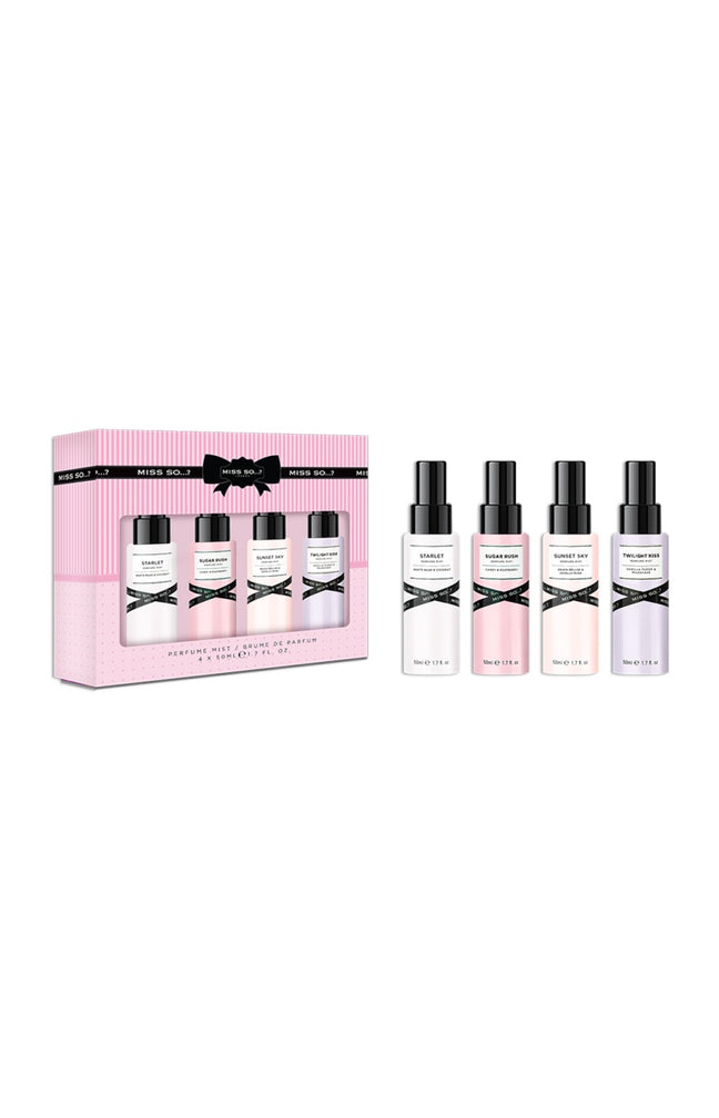 Coffret mini brumes corporelles - 4 x 50 ml