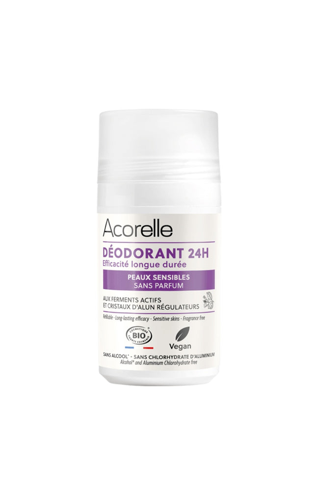 Déodorant roll-on bio - Peaux sensibles - 50 ml
