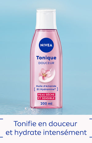 Lotions toniques - Douceur - Huile d'amande douce - Peaux sèches & sensibles - 2 x 200 ml