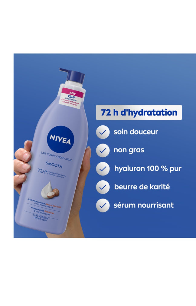 Lait corps - Douceur - Beurre de karité - Peaux sèches - 400 ml