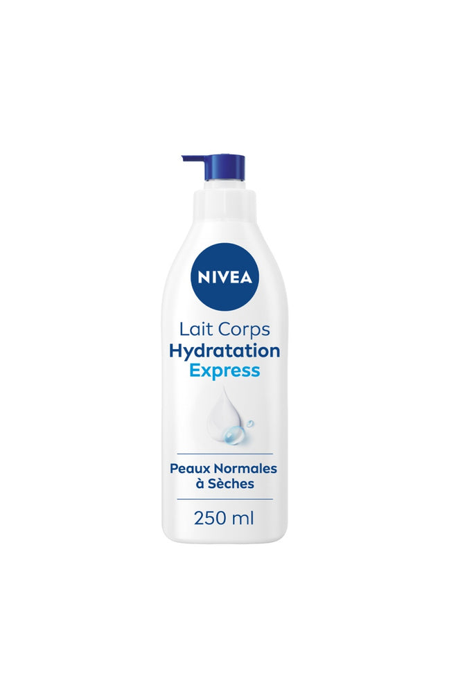Laits corps hydratants - Hydratation Express - Minéraux marins - Peaux sèches - 2 x 250 ml