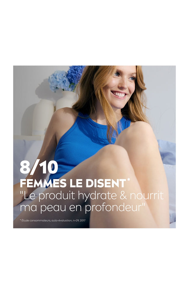 Lait corps - Hydratation intense - Huile d'amande douce - Peaux sèches - 400 ml