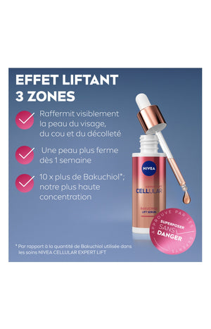 Sérum anti-âge - Expert Lift Cellular - Bakuchiol - Visage, cou & décolleté - 30 ml