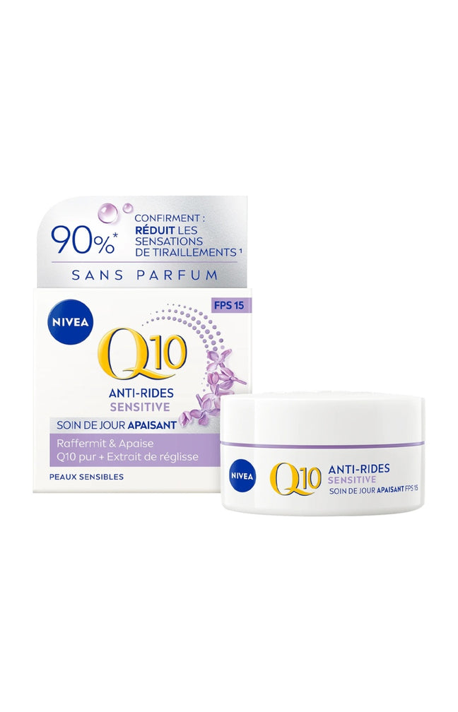 Crème anti-rides SPF15 - Q10 Sensitive - Peaux sensibles - Jour - 50 ml