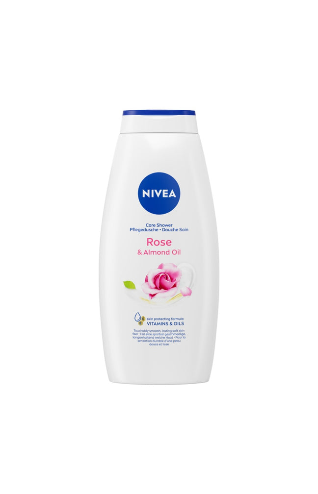 Gels douche- Vitamines, rose & huile d'amande - Corps - 2 x 750 ml