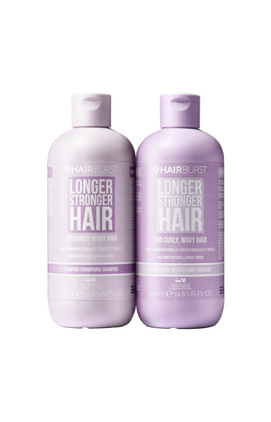 Shampoing & après-shampoing hydratants - Cerise & amande - Cheveux ondulés & bouclés - 2 x 350 ml