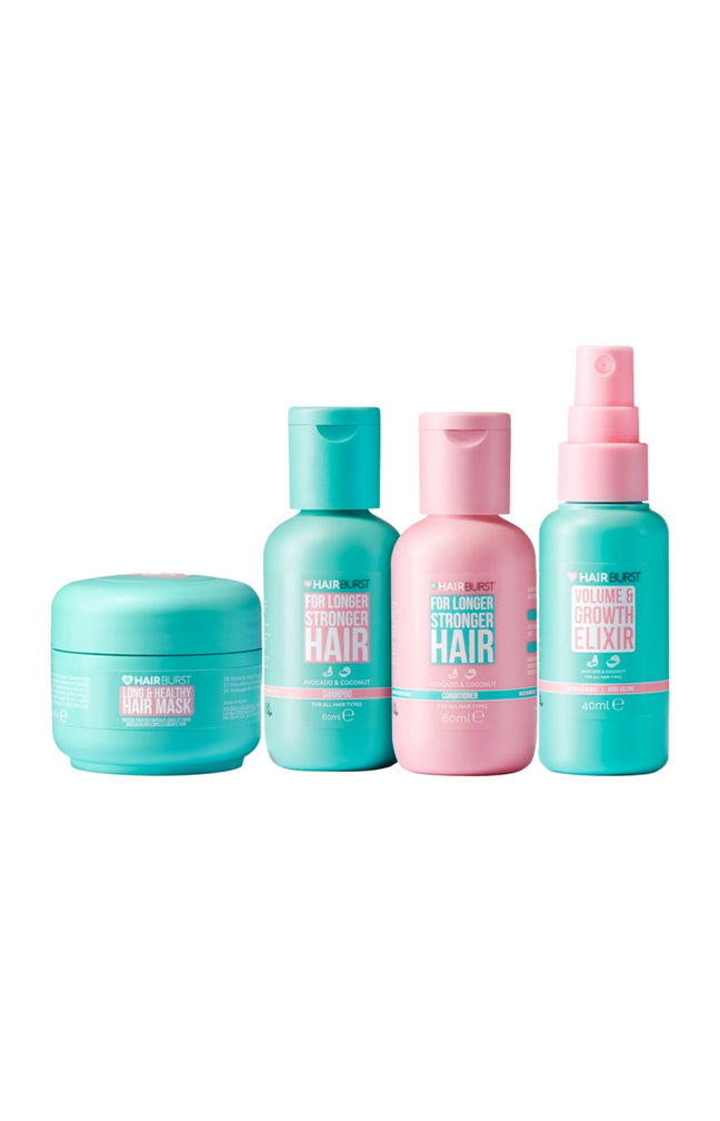 Mini routine fortifiante - Avocat & noix de coco - Cheveux fins, cassants ou indisciplinés - 4 produits