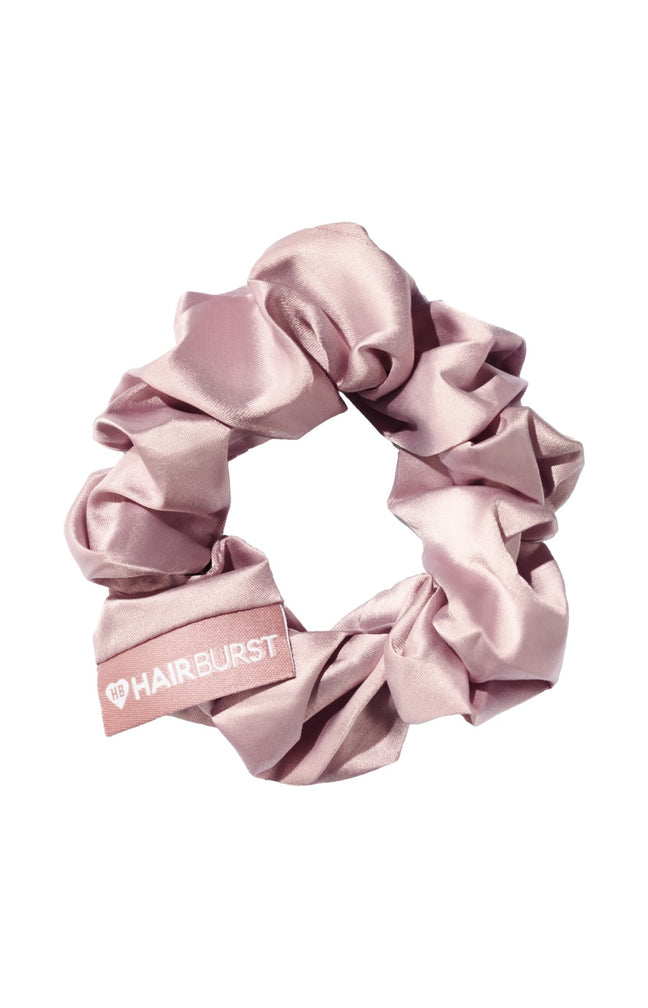 Chouchou en satin - Rose