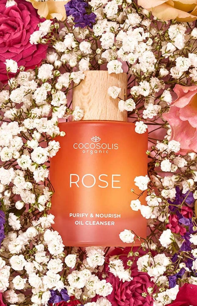 Huile démaquillante à la rose - Visage - 50 ml