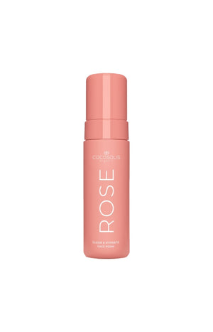 Mousse nettoyante hydratante à la rose - Visage - 150 ml