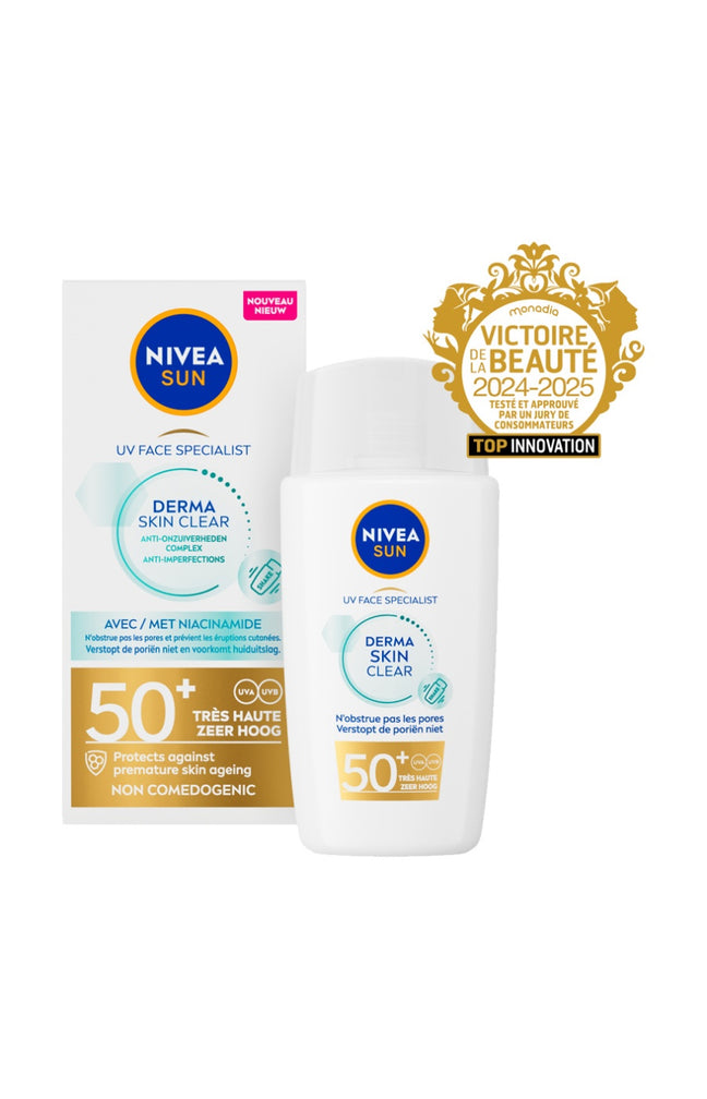 Fluide UV anti-imperfections SPF 50+ - Niacinamide & Vitamine E - Peau normale à grasse - 40 ml
