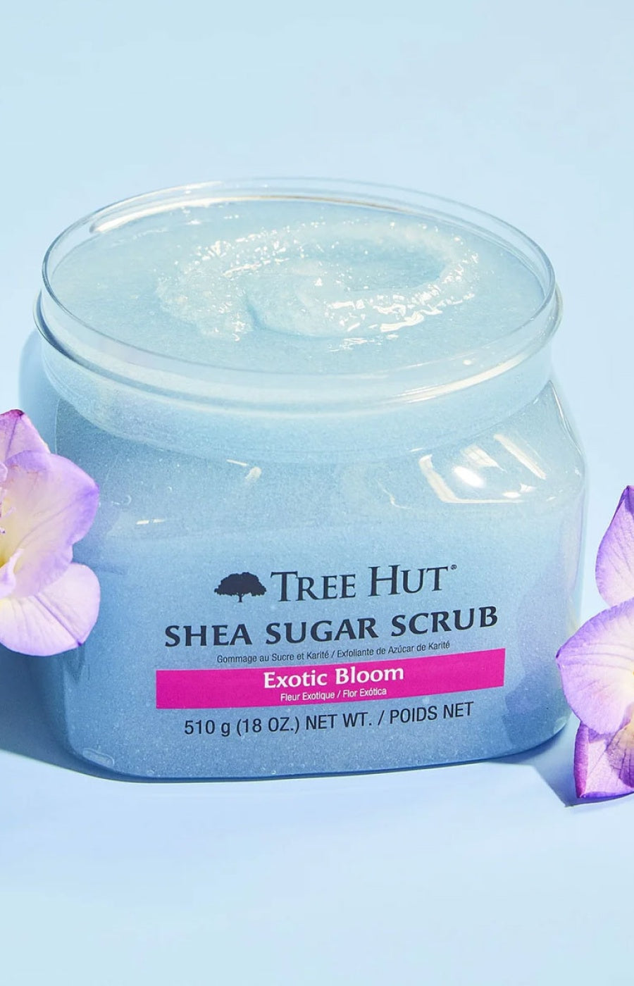 Gommage corps sucre & karité - Exotic Bloom - 510 g