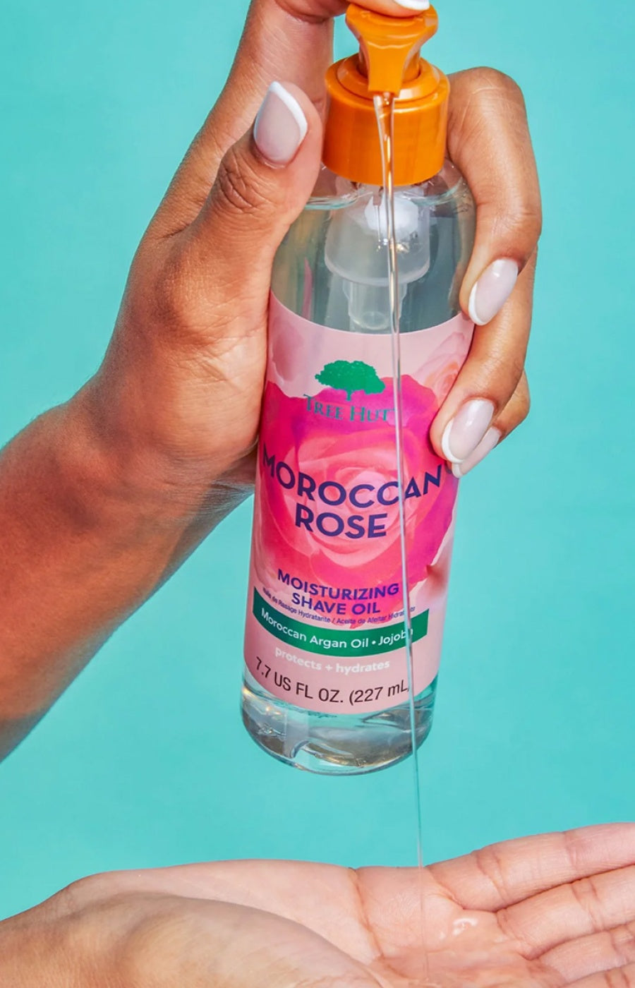 Huile de rasage hydratante - Bare - Moroccan Rose - 227 ml