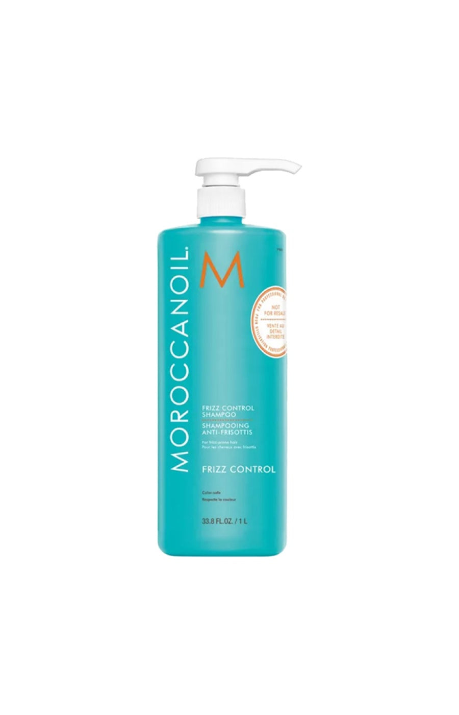 Shampoing anti-frisottis - Huile d'argan - Cheveux indisciplinés - 1 L