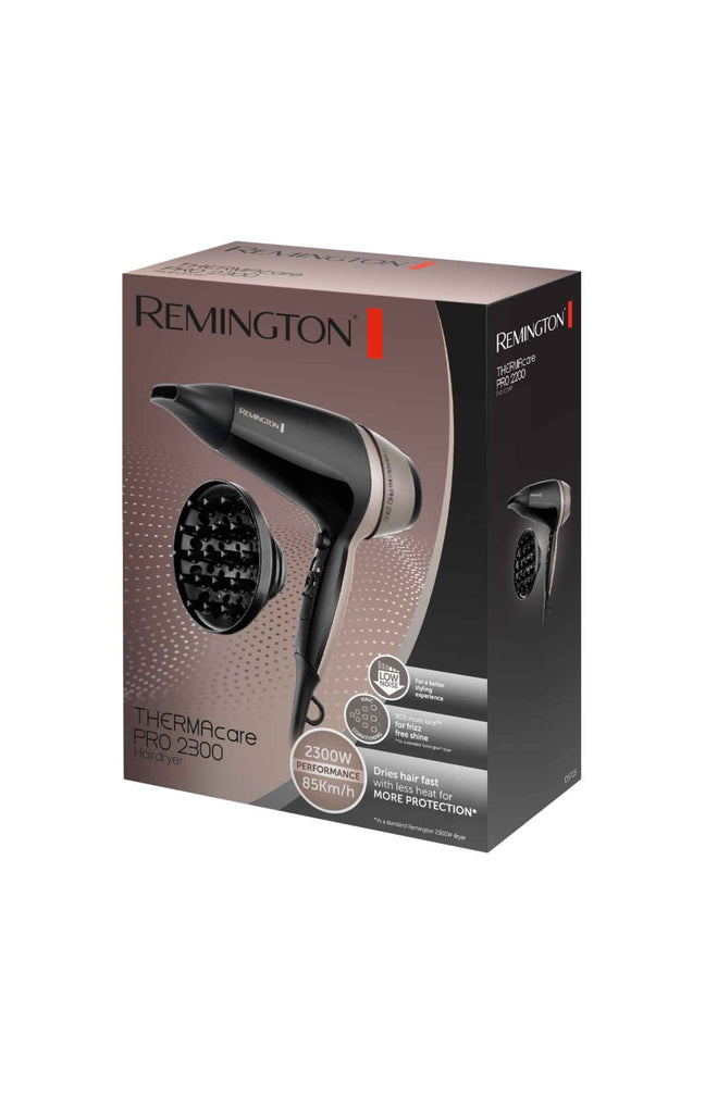 Sèche-cheveux ionique - Thermacare Pro - 2300 W - Noir