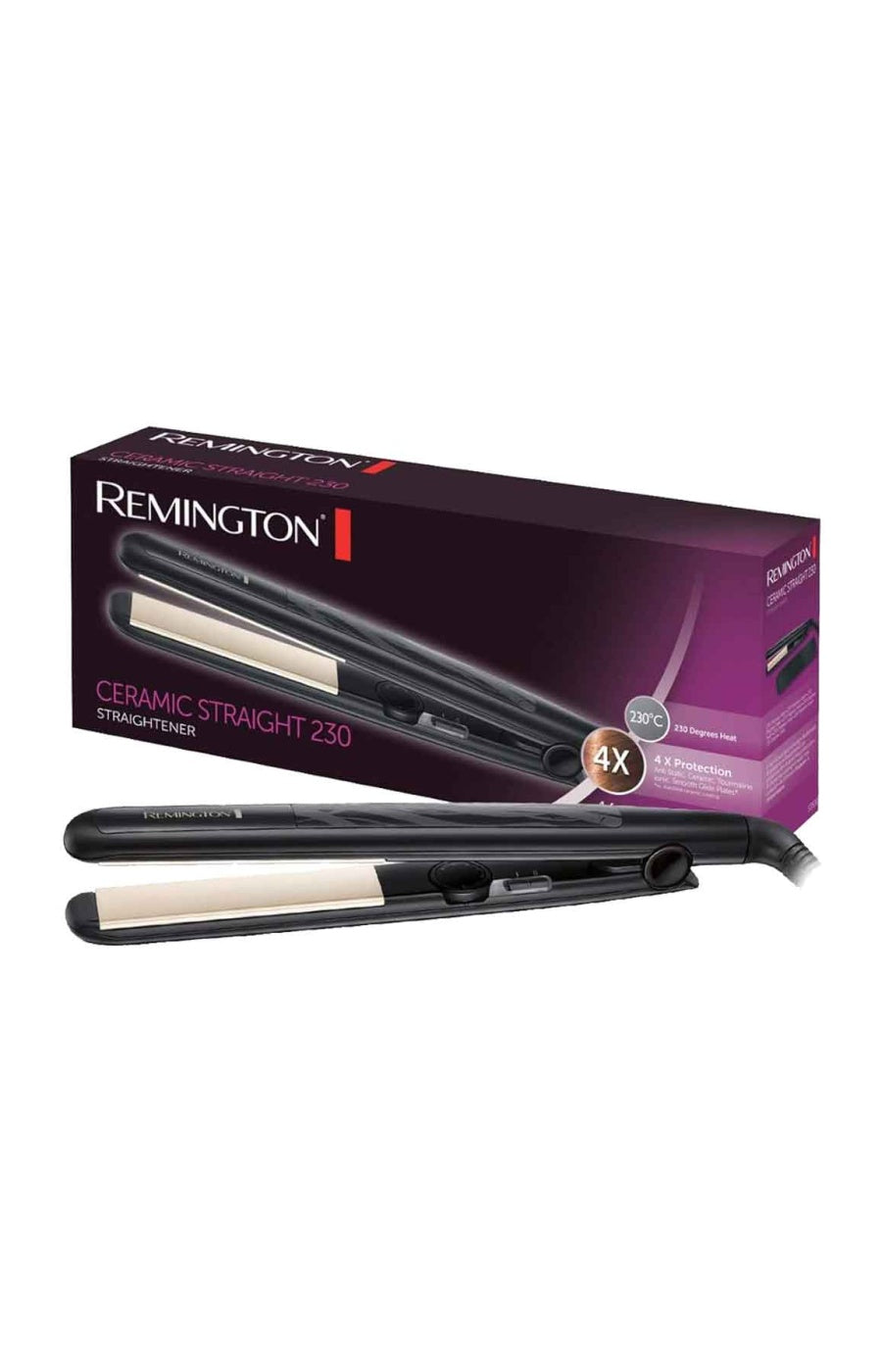 Lisseur - Ceramic Straight 230 - Noir