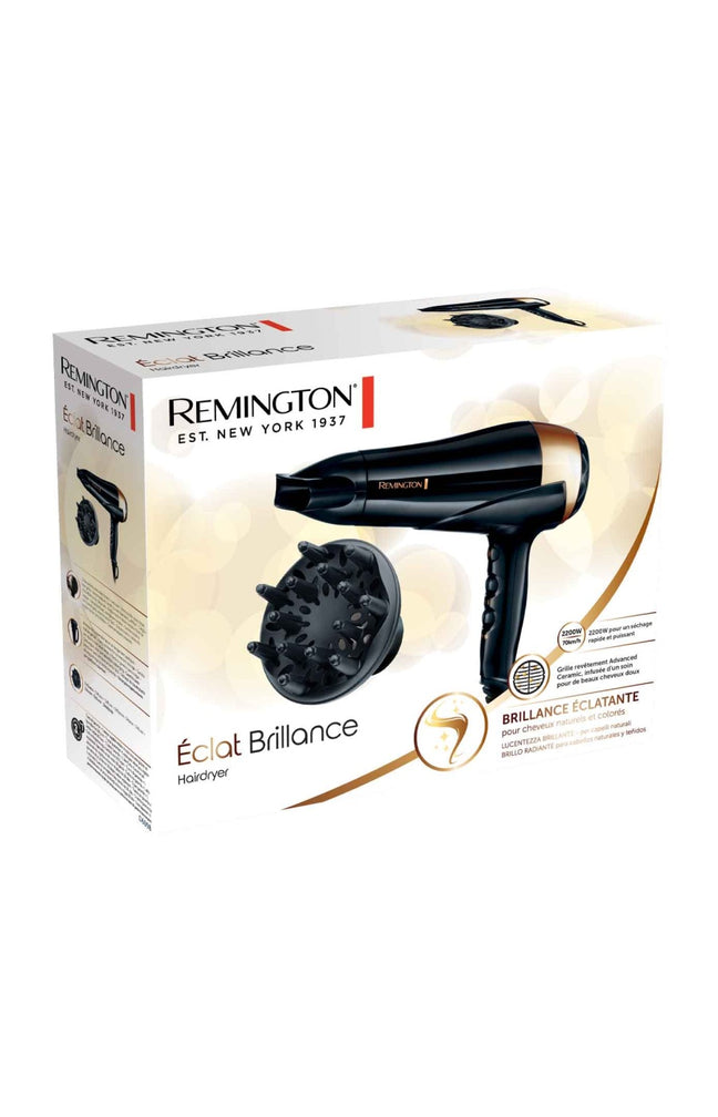 Sèche-cheveux - Eclat Brillance - 2200 W - Noir