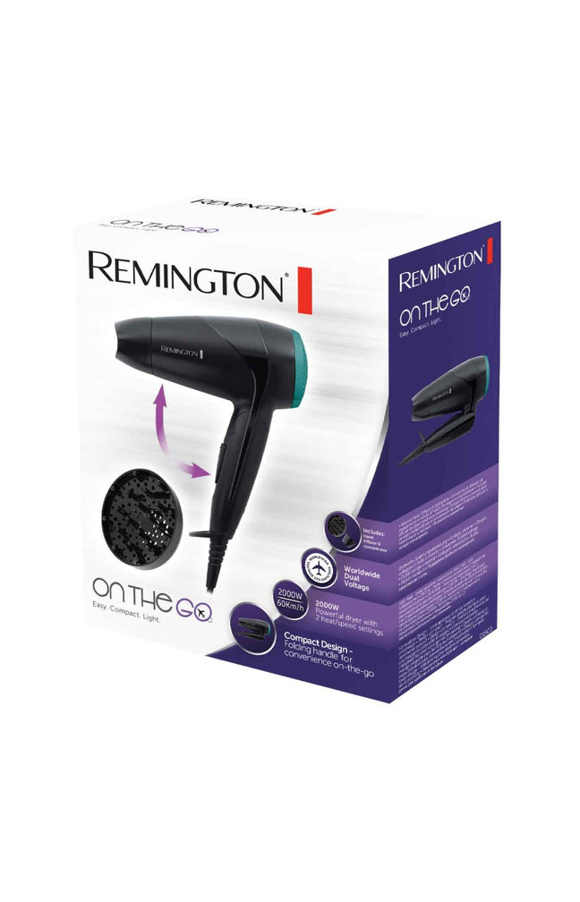 Sèche-cheveux - On the Go - 2000 W - Noir