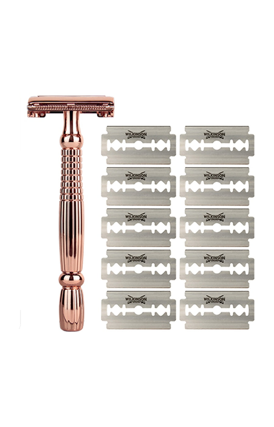 Rasoir - Intuition Rose Gold + 10 lames