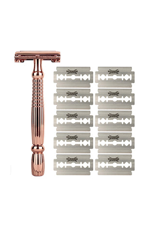 Rasoir - Intuition Rose Gold + 10 lames