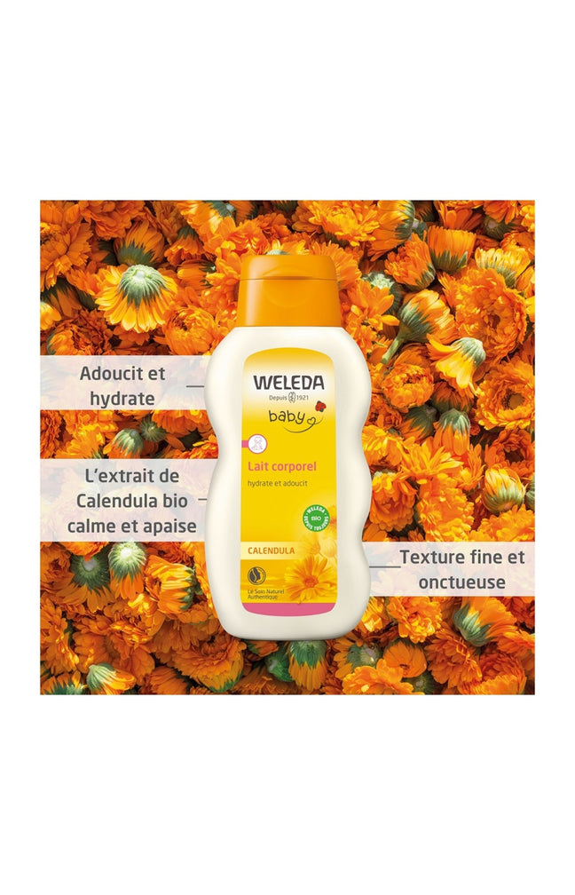 Lait hydratant & adoucissant - Calendula - Bébé - 200 ml