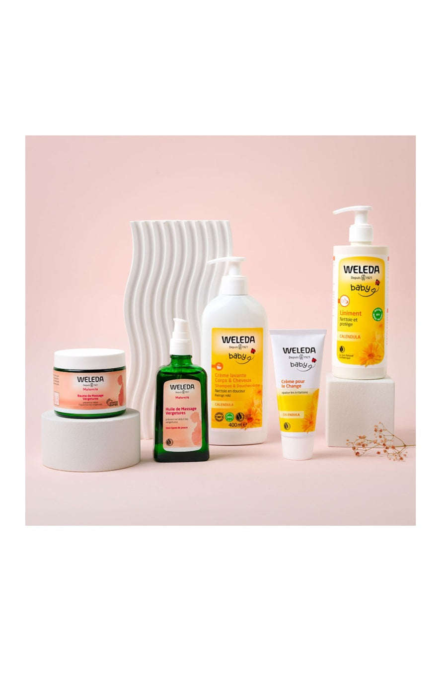 Liniment 3-en-1 bio - Calendula - Bébé - 400 ml