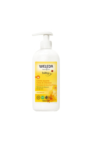 Crème lavante bio - Calendula - Bébé - 400 ml