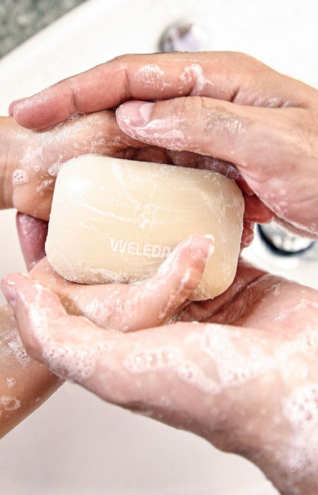 Savon végétal bio au calendula - Peaux sensibles - Corps - 100 g