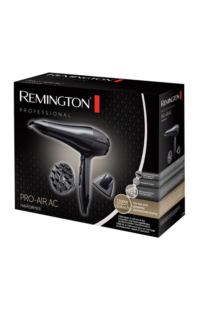 Sèche-cheveux professionnel - Air AC - 2300 W - Noir