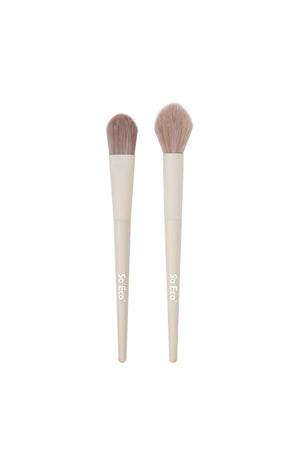 Kit 2 pinceaux - application contour & highlighter