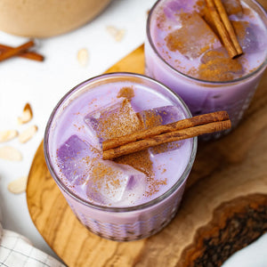 Poudre de ube 100% naturelle - Latte chaud & froid - 100 g