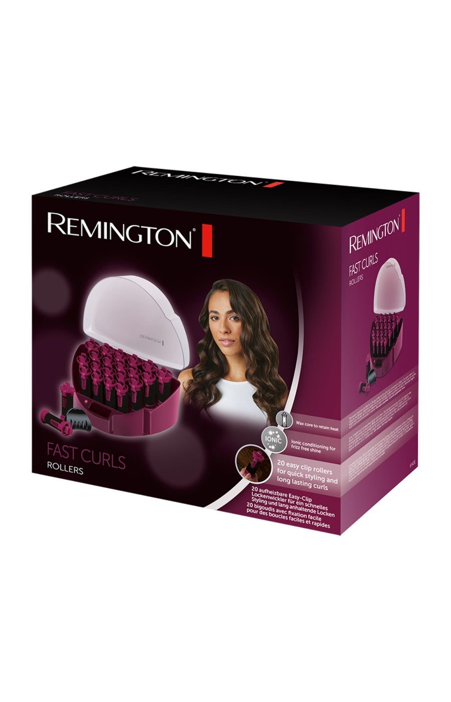 Coffret bigoudis chauffant - Fast Curls - 20 unités