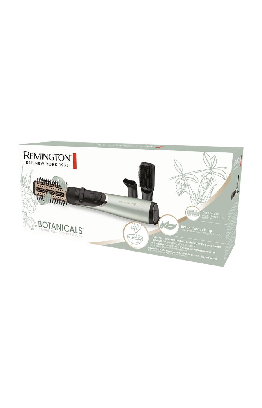 Brosse soufflante rotative - Botanicals - 800W - Vert