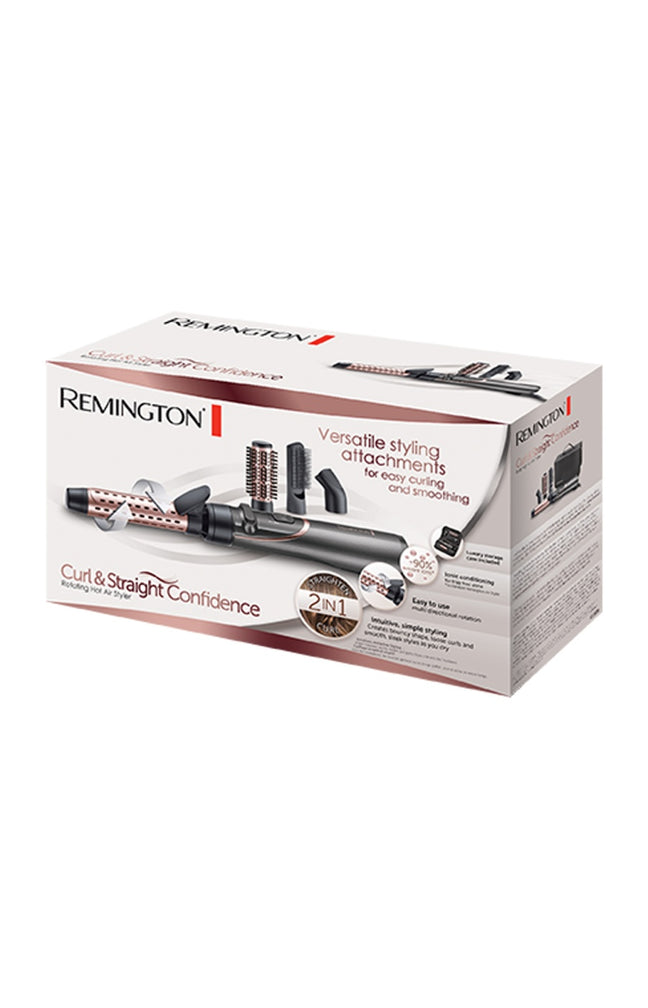 Brosse soufflante rotative - Curl & Straight Confidence - 800W - Noir