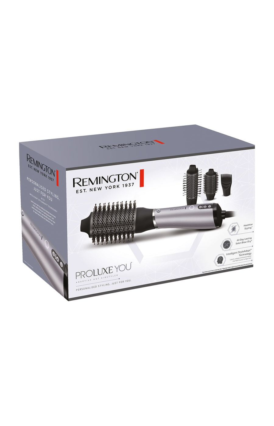 Brosse soufflante - Pro-Luxe You - 1000 W - Noir
