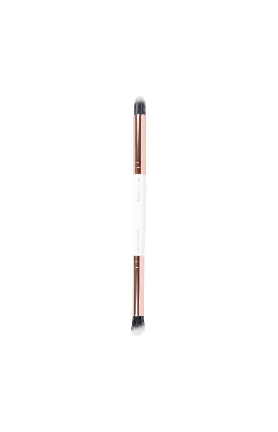 Pinceau contouring & highlighter - White & Gold - Teint