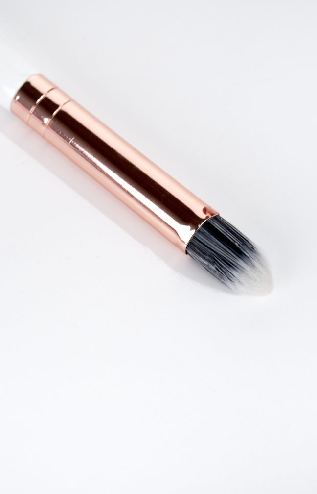Pinceau contouring & highlighter - White & Gold - Teint