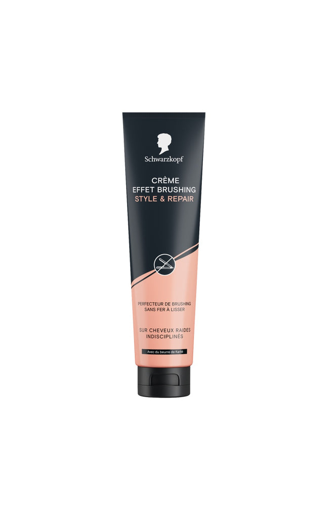 Crème coiffante - Style & Repair - Beurre de karité - Cheveux raides indisciplinés - 150 ml