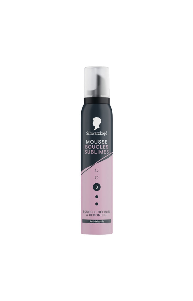 Mousse anti-frisottis - Boucles Sublimes - Cheveux bouclés - 200 ml