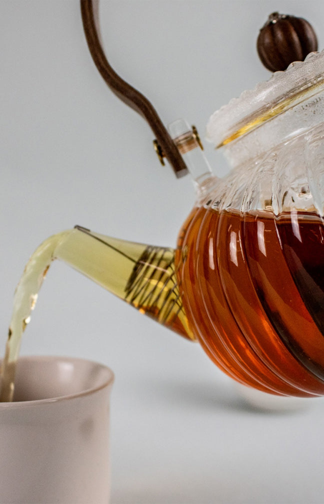 Théière en verre & bois - Josephine - 700 ml