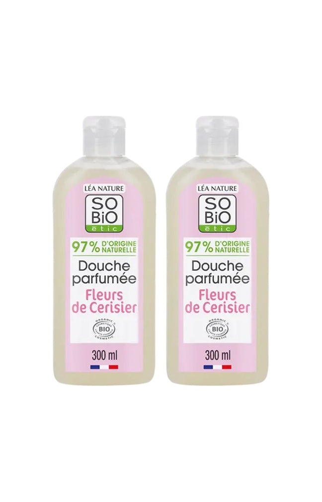 Gels douche bio - Fleurs de Cerisier - Corps - 2 x 300 ml